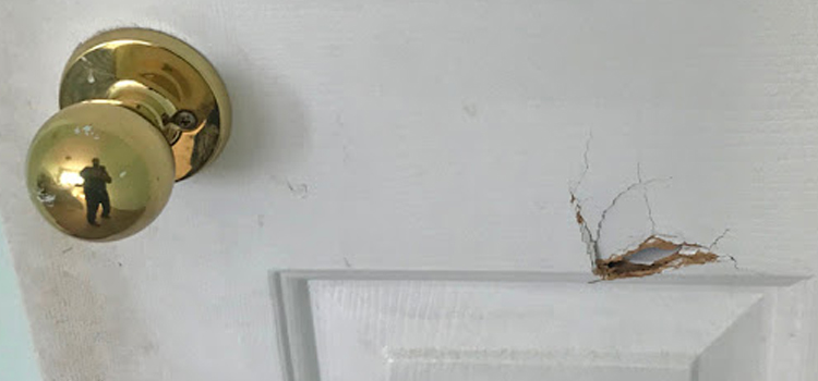 interior door hole repair Orangevale